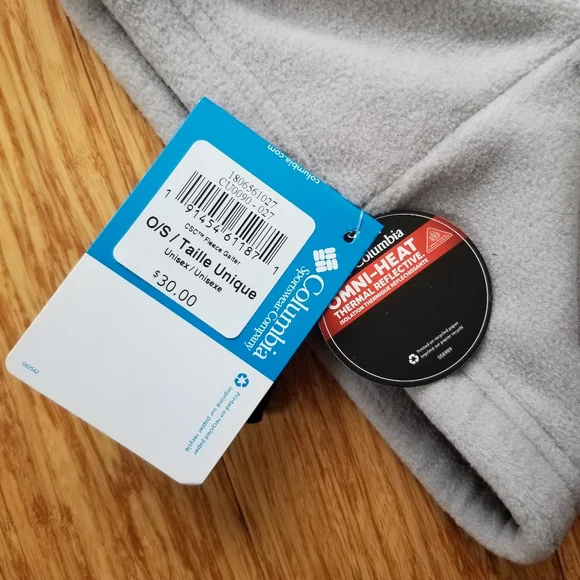 Columbia Grey Fleece Gaiter - Picture 3 of 4